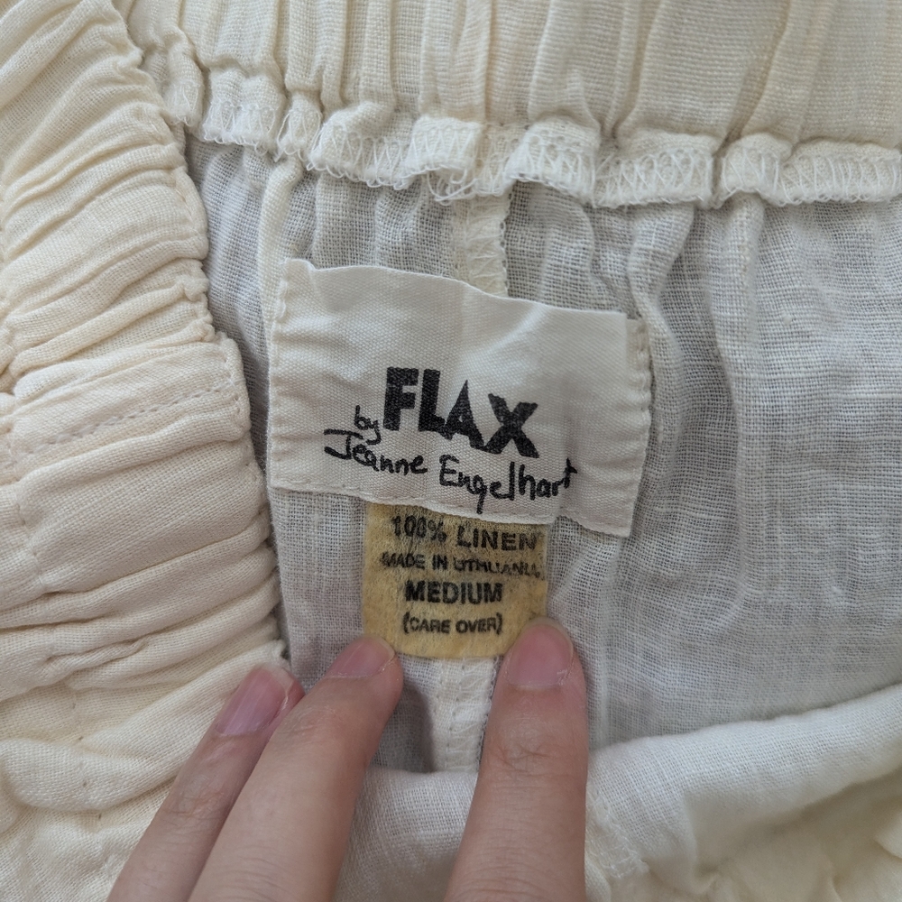 Vintage Flax by Engelhart 100% linen